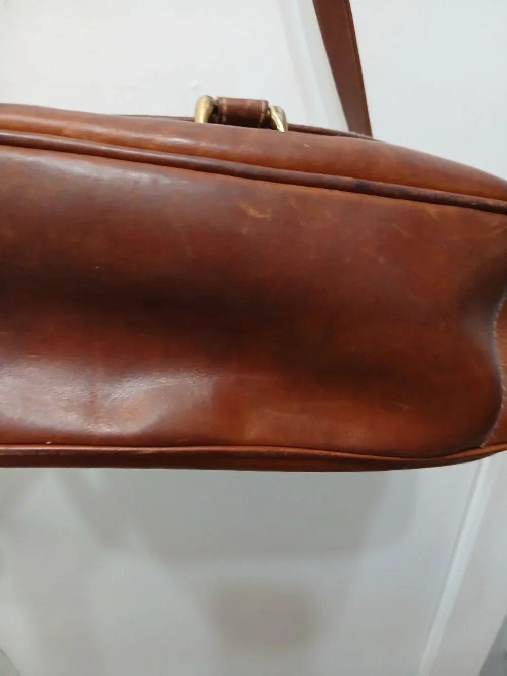 G.H.Bass & Co. Leather Satchel🤎